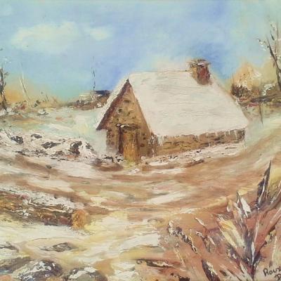 buron sous la neige 1
