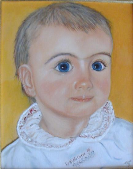 CLARA (Huile sur toile)