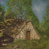 LE FOUR A PAIN(Huile sur toile)