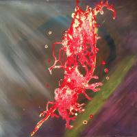 ECLOSION (Acrylique sur toile)