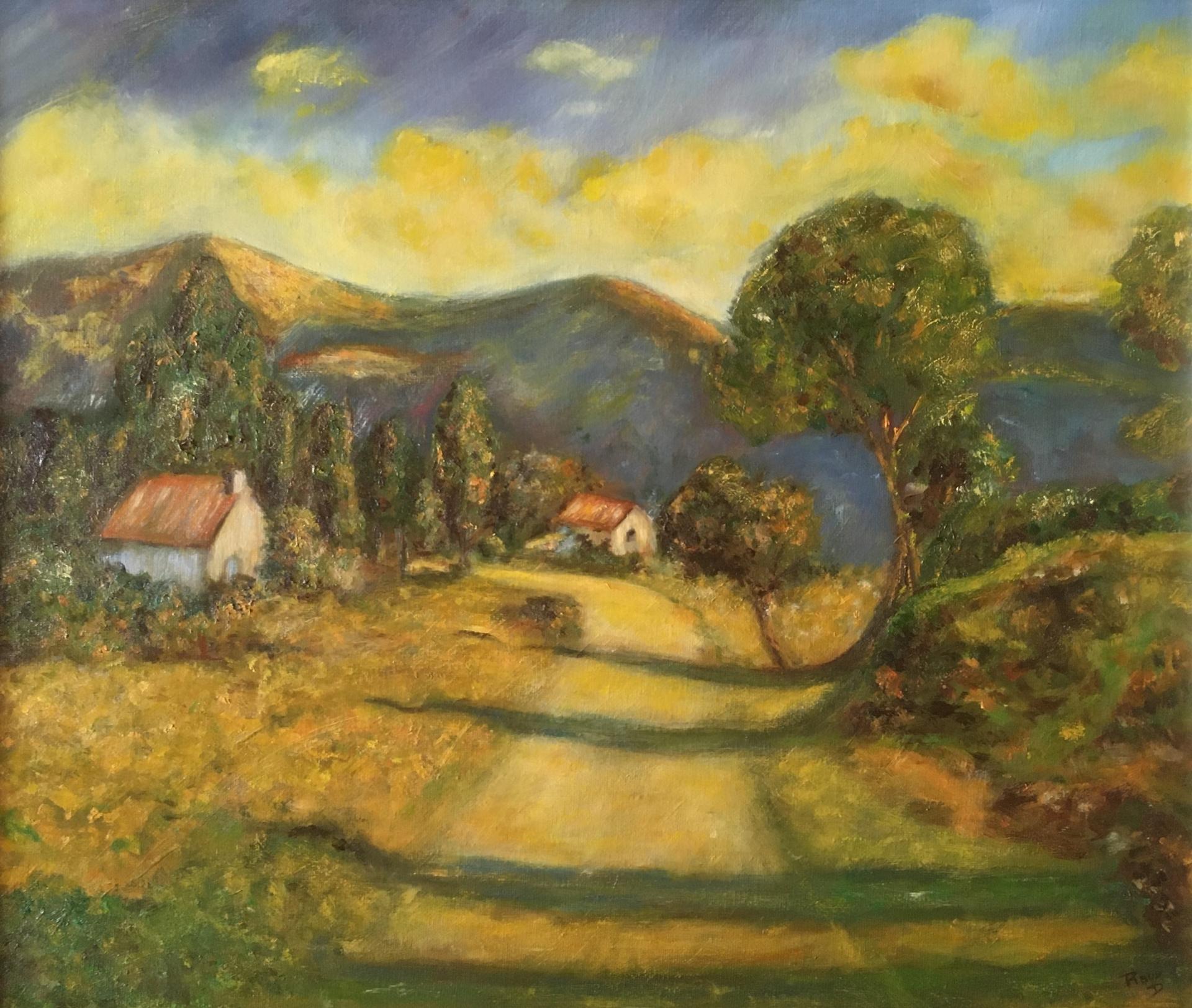 PROVENCE(huile sur toile)