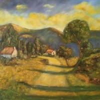 PROVENCE(huile sur toile)