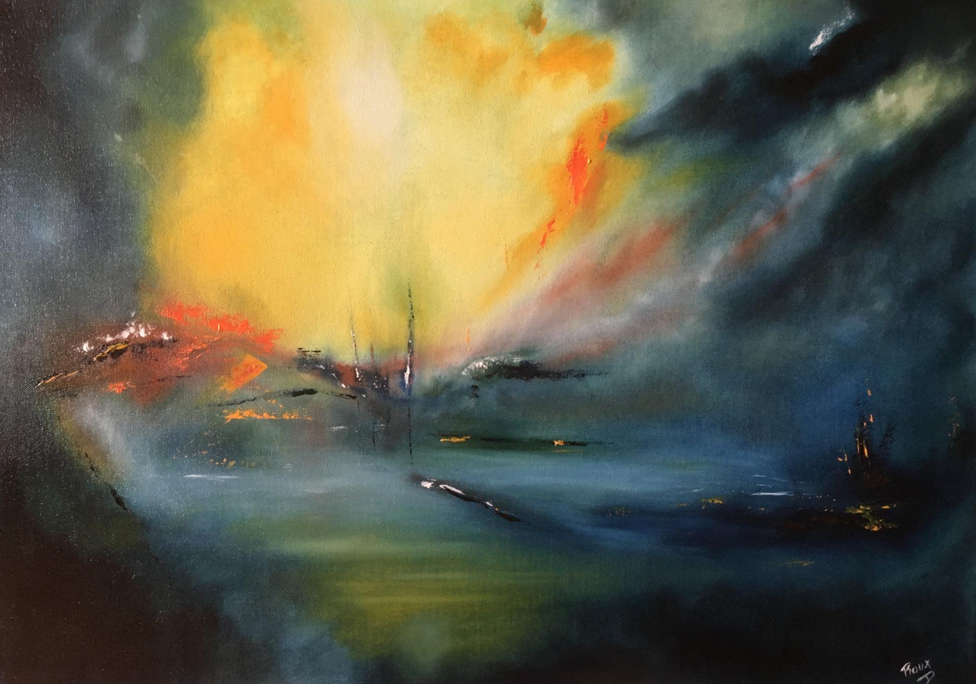SONGE(Acrylique sur toile)