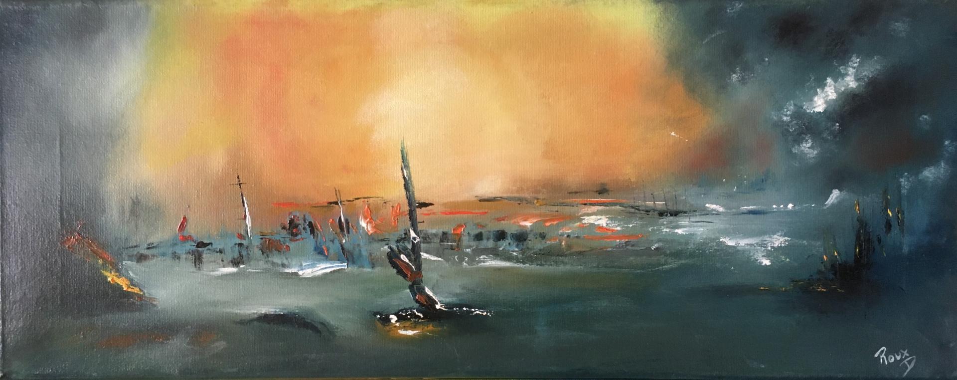 EVASION (Acrylique sur toile)